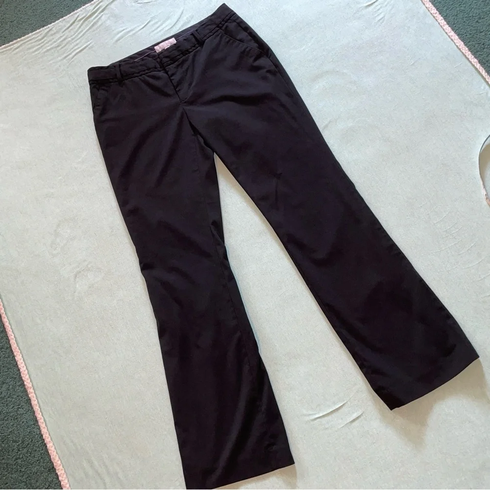 Banana Republic size 6 women’s black dress pants EUC 31” inseam